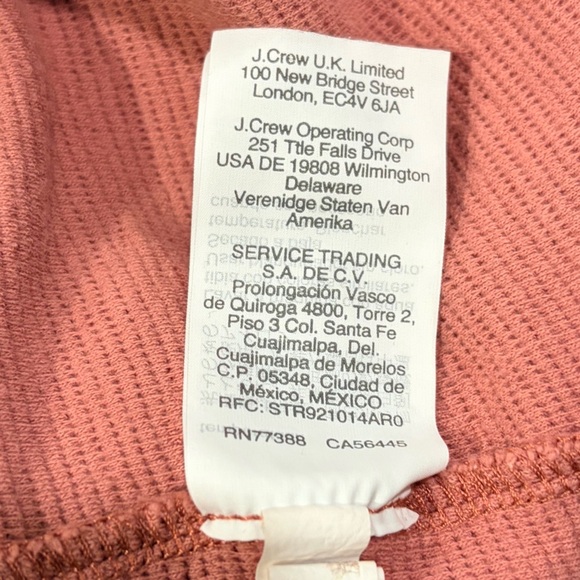 Madewell Texture & Thread Button-Front Tie Tank Top in Brick Dust Size Large - Picture 6 of 6